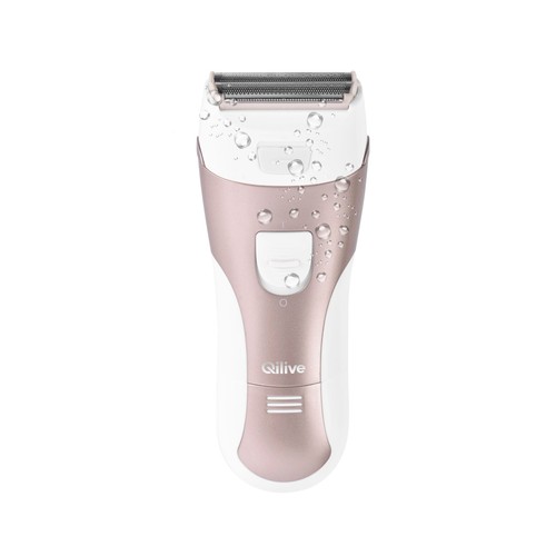 Depiladora QILIVE Q.7191, uso en seco y húmedo, alimentación 2 pilas AA.
