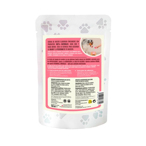 PET"BEL Crema de huesos de cordero para perros 100 ml.