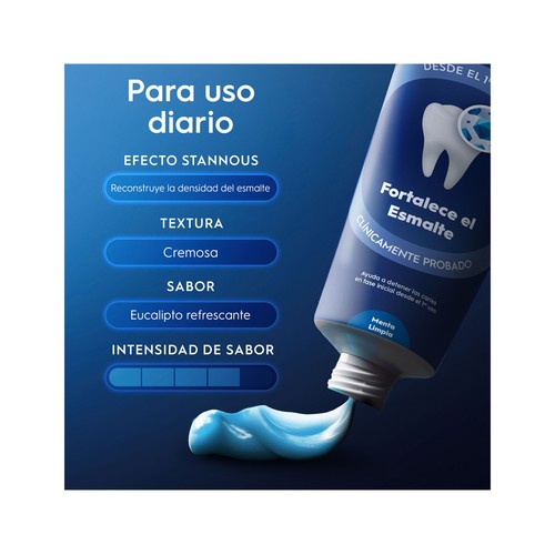 ORAL-B Advanced Pasta de dientes que ayuda a fortalecer el esmalte, sabor menta 2 x 75 ml.