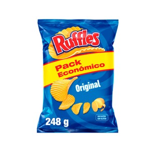 Imagen de RUFFLES Patatas fritas originales onduladas bolsa de 248 g.