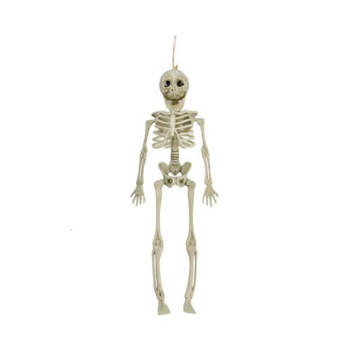 Esqueleto 39x10,5cm colgante, blanco. ACTUEL