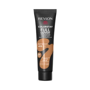 REVLON Colorstay full cover Tono 410 Base de maquillaje cobertura total, con acabado mate.