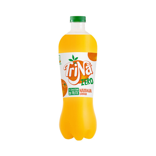 TRINA ZERO  Refresco de naranja Zero botella de 1,5 litros