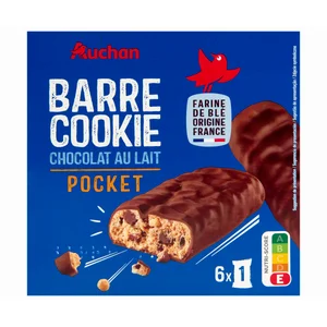 PRODUCTO ALCAMPO Galletas de pepitas de chocolate con leche y cereal 168 gr.