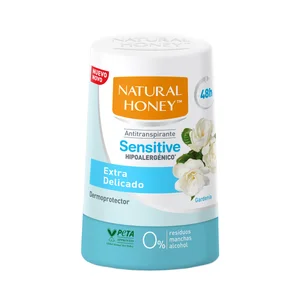 NATURAL HONEY Sensitive Desodorante roll on unisex, aroma a gardenia 50 ml.
