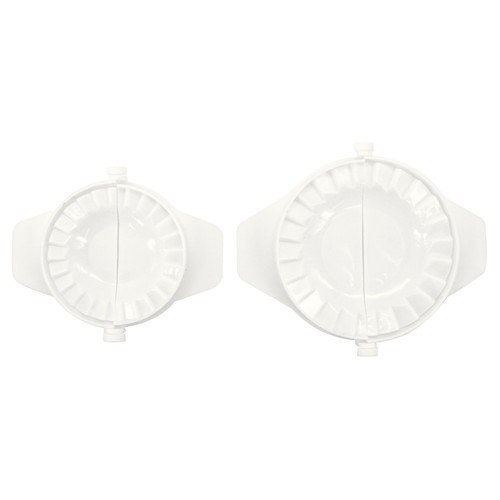 Set de 2 moldes de plástico para empanadillas, ACTUEL.