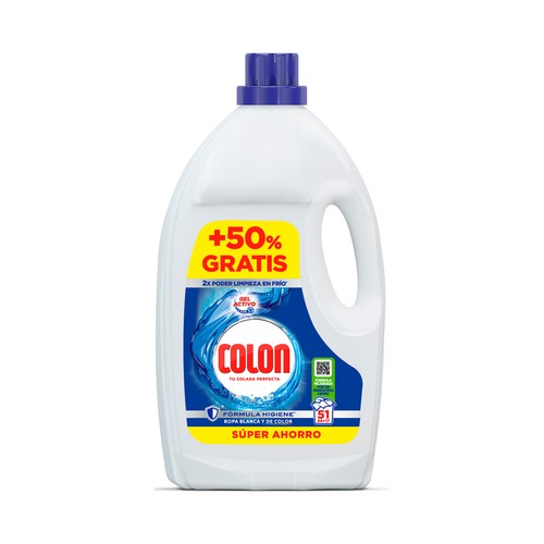 COLON Detergente gel activo 34 DS