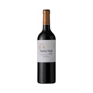 PUERTA VIEJA Vino tinto reserva con D.O. Ca. Rioja botella de 75 cl.
