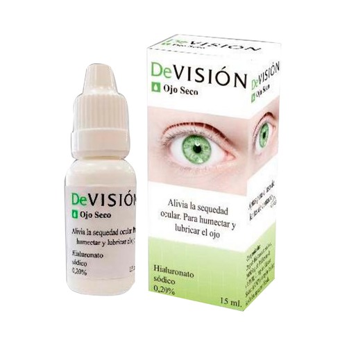 DE VISIÓN Gotas para aliviar la sequedad ocular, ya que lubrican el ojo 15 ml.