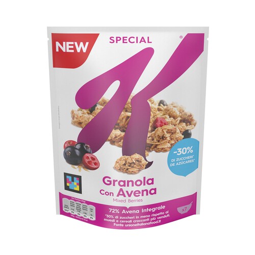 KELLOGG'S Cereales granola con avena y frutos rojos GELLOGG´S SPECIAL K 320 g.