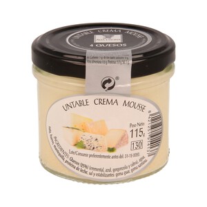 ALTA COCINA Mousse untable 4 quesos ALTA COCINA frasco 115 g.