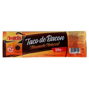MONELLS Taco de bacon ahumado natural 300 g.