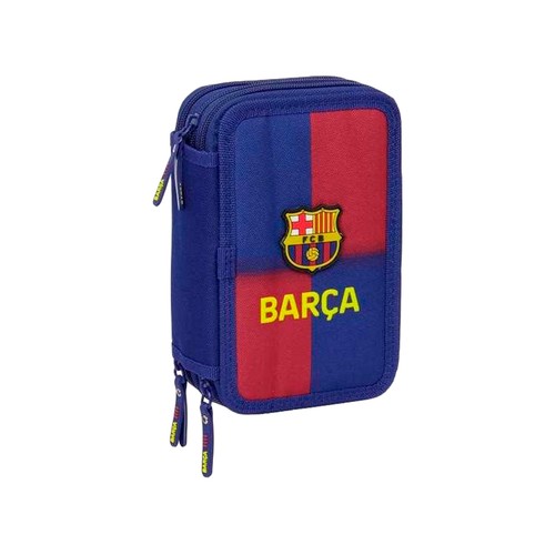 Plumier triple para 37 piezas, primera equipacion 25/26. F.C.BARCELONA.