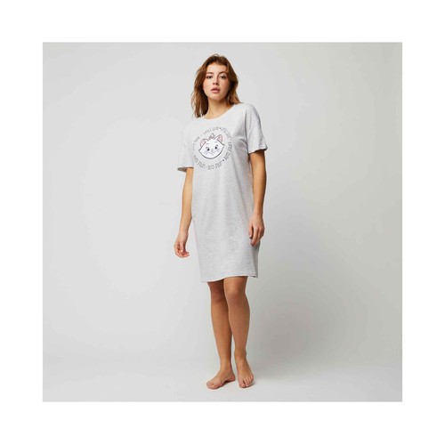 Camisón de algodón para mujer DISNEY Marie, talla L.