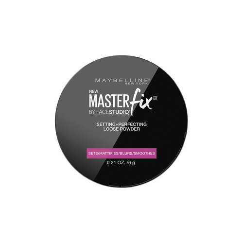 MAYBELLINE Master fix Polvos translúcidos matificantes que ayudan a fijar el maquillaje.