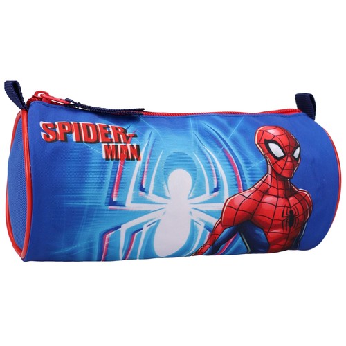 Estuche portatodo redondo 1 compartimento. SPIDERMAN