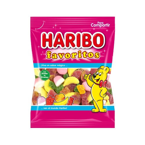 HARIBO FAVORITOS Caramelos de goma 150 g.