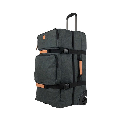 Bolso de viaje mediano con capacidad 60 litros color gris, AIRPORT ALCAMPO.