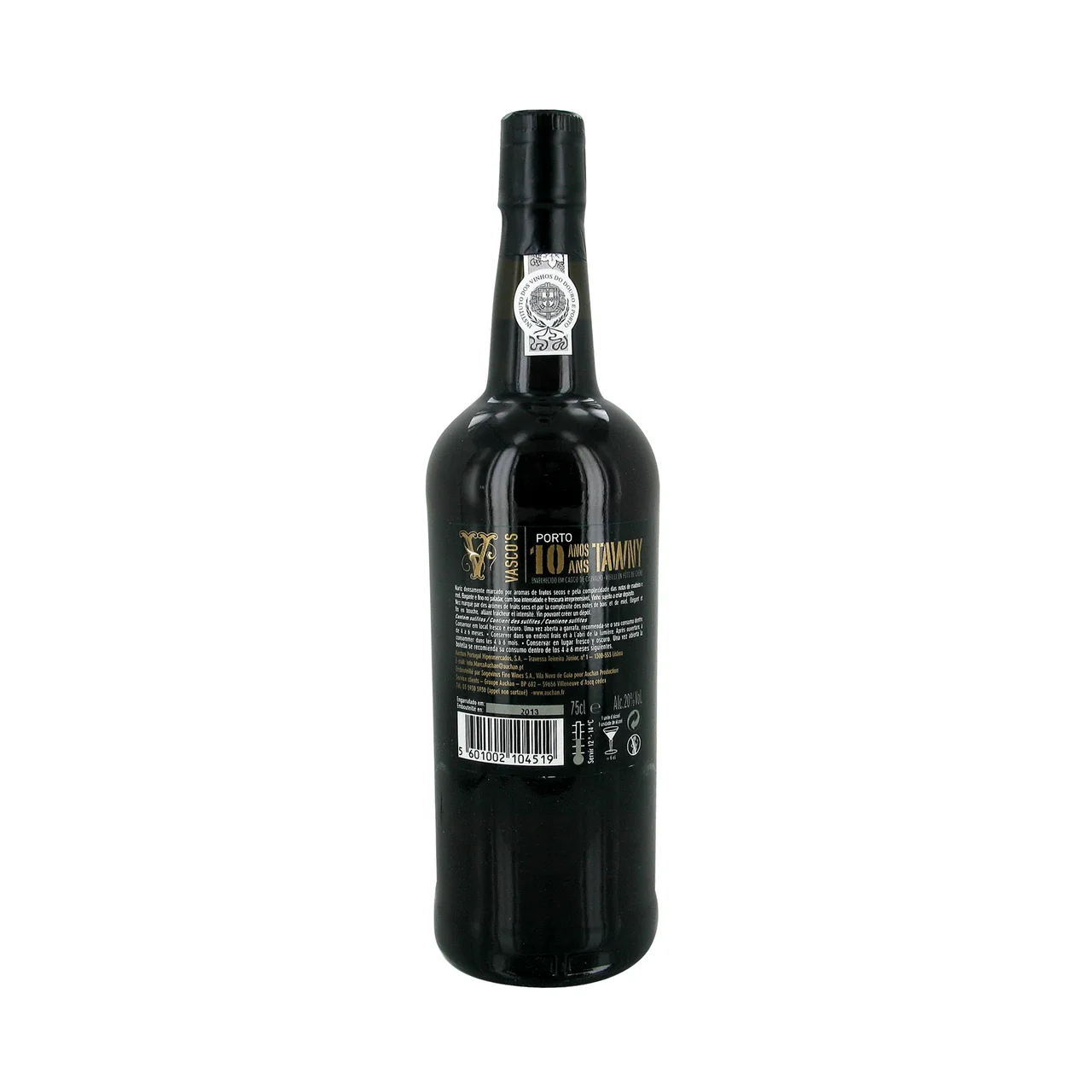 VASCO"S  Vino tinto de Oporto tawny VASCO"S botella de 75 cl.