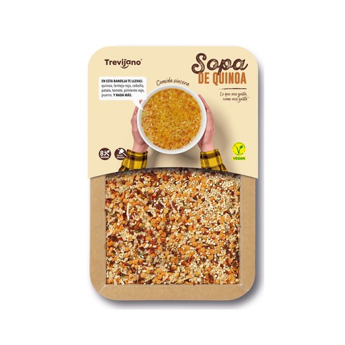 TREVIJANO Sopa de quinoa deshidratada 200g