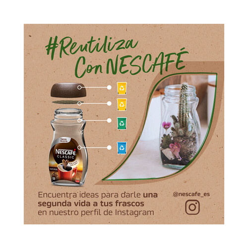 NESCAFÉ Clasic Café soluble natural 100 g.