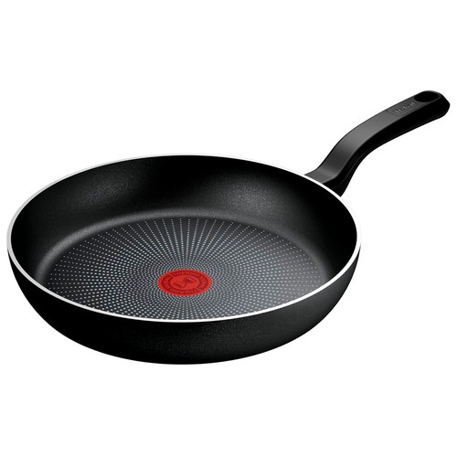 Sartén de aluminio de 28cm apta para vitrocerámicas, TEFAL.