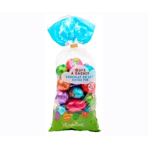 Vendome Surtido de Mini Huevos de Pascua de Chocolate con Leche 350 G.