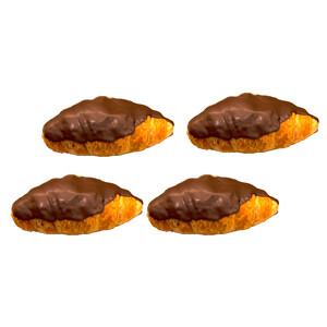 Imagen de Croissant con cobertura de chocolate 4 uds.