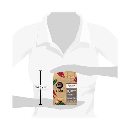 DOLCE GUSTO NEO Café cápsulas barista 12 uds. 96 g.