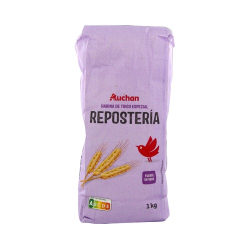 PRODUCTO ALCAMPO Harina de trigo especial repostería 1 kg.