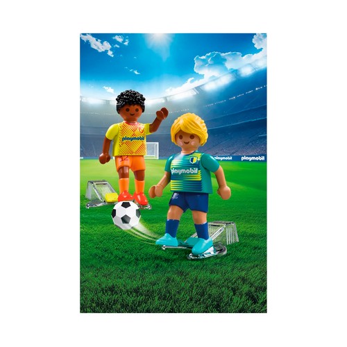 PLAYMOBIL 72058. Jugadores de fútbol.