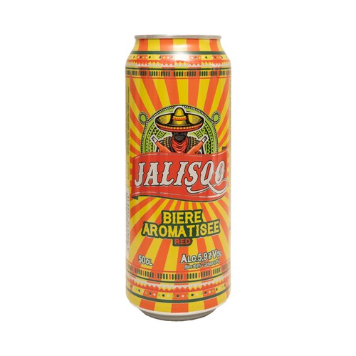 JALISQO Cerveza aromatizada red 5,9º lata 50 cl