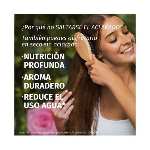 HERBAL ESSENCES Acondicionador suavizante con aroma a rosas, para cabellos