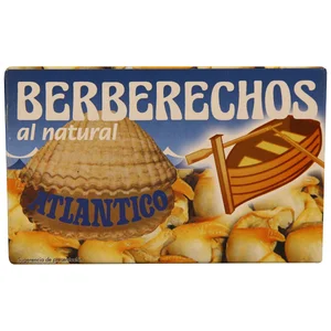 ATLÁNTICO Berberechos al natural 63 g.