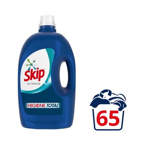 SKIP Detergente Líquido Higiene Total SKIP ULTIMATE 65 lavados.