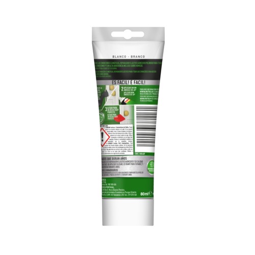 Reparador exterior blanco 80ml, PATTEX.