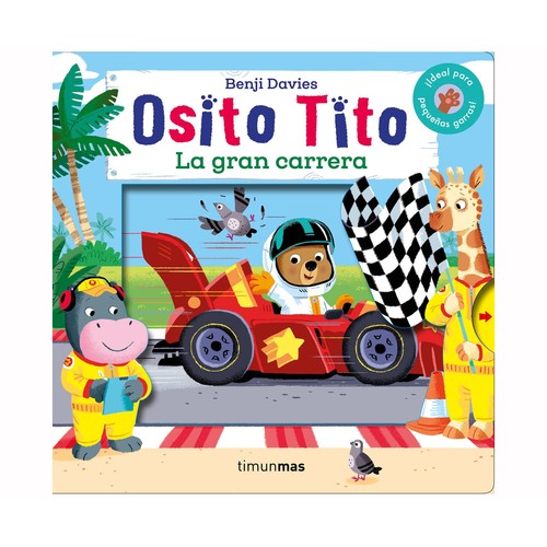 Osito tito, la gran carrera, BENJI DAVIES. Género: infantil. Editorial Planeta