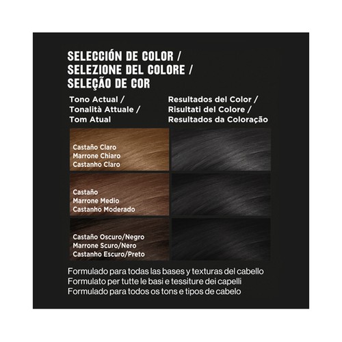 REVLON Colorstay Coloración permanente tono 1 negro.