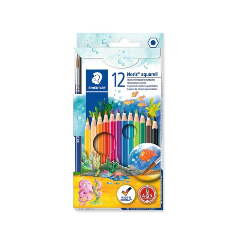 Pack de 12 lápices de colores calidad premium, STAEDTLER.