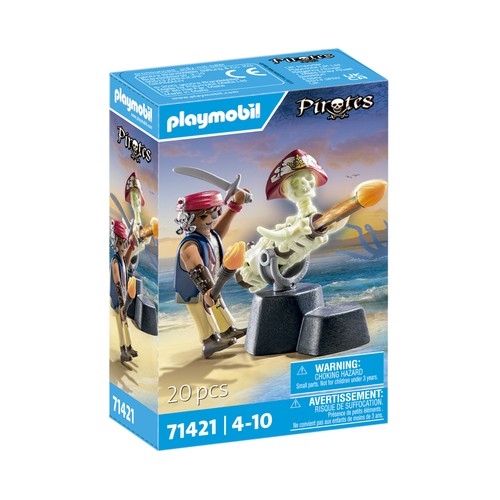 PLAYMOBIL. 71421 Artillero pirata
