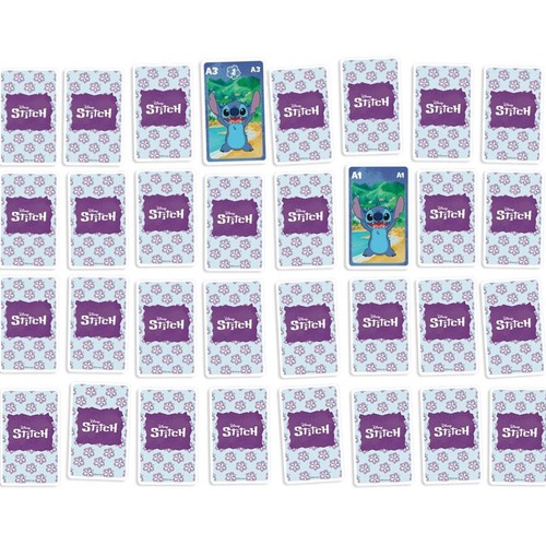 Baraja de cartas infantil STITCH.