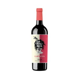 LA MALDITA Vino tinto con D.O. Ca. Rioja botella 75 cl.