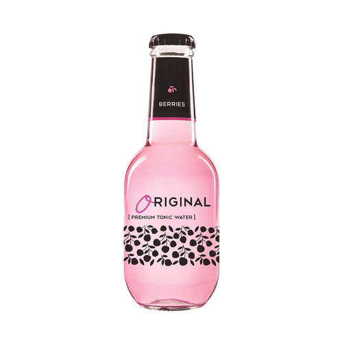 Tónica premium ORIGINAL BERRIES botella de 25 centilitros