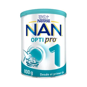 NAN Optipro Leche en polvo de inicio, para lactantes desde el primer día 800 g.