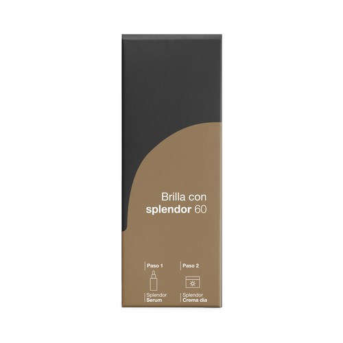 BELLA AURORA Splendor 60 Estuche con sérum iluminador (30 ml) y crema redensificante anti-edad (30 ml).