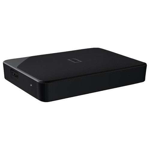 Disco duro externo 4TB WD elements, tamaño 2,5", conexión USB 3.0.