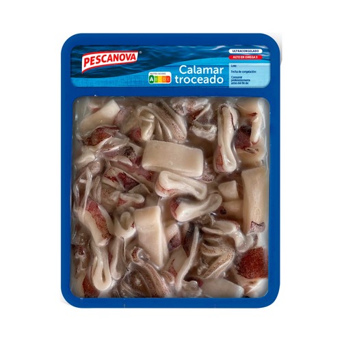 PESCANOVA Calamar troceado ultracongelado 300 g.