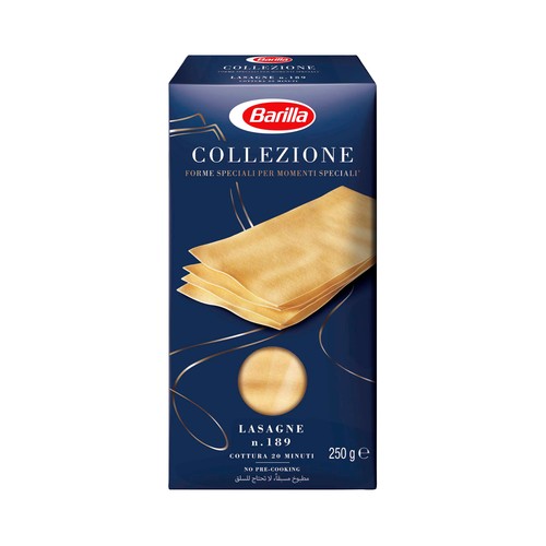 BARILLA Placas para hacer lasaña italiana BARILLA 250 g.