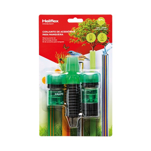 Kit de 3 accesorios para manguera, 19mm. HELIFLEX.