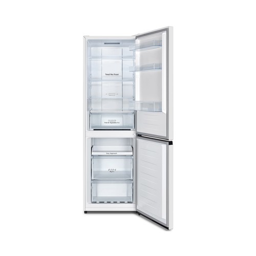 Frigorífico combi 186cm HISENSE RB390N4AWE NO FROST, clasificación energética: E, H: 186cm, A: 59,5cm, F: 58,9cm, capacidad total: 304L.